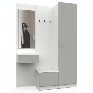 Набор мебели для прихожей "Марсель-105" МР 01-105 В2160 Ш1500 Г420 (ЛД.. Набор мебели для прихожей "Марсель-105" МР 01-105 В2160 Ш1500 Г420 (ЛД..